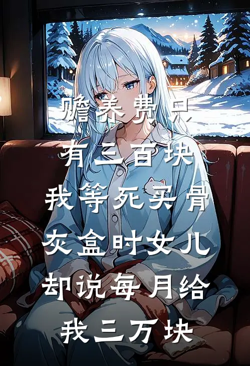 赡养费只有三百块，我等死买骨灰盒时女儿却说每月给我三万块
