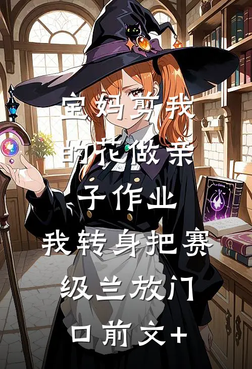 宝妈剪我的花做亲子作业，我转身把赛级兰放门口前文+