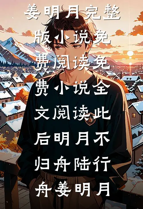 此后明月不归舟(陆行舟姜明月)完整版小说免费阅读_免费小说全文阅读此后明月不归舟陆行舟姜明月