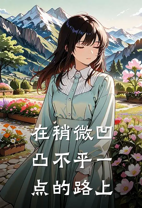 在稍微凹凸不平一点的路上