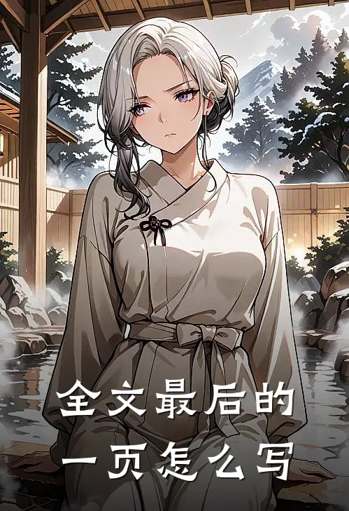 全文最后的一页怎么写