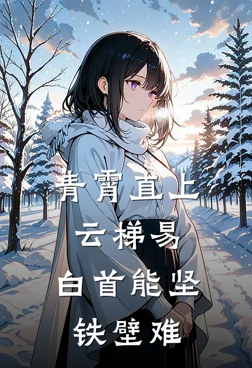青霄直上云梯易,白首能坚铁壁难