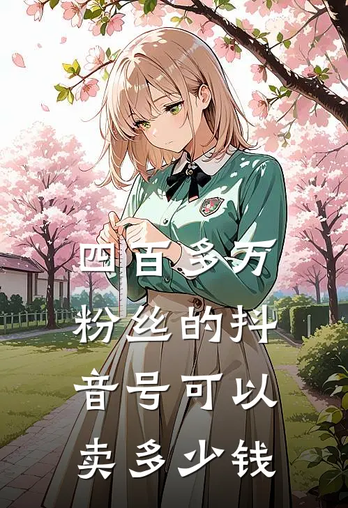 四百多万粉丝的抖音号可以卖多少钱