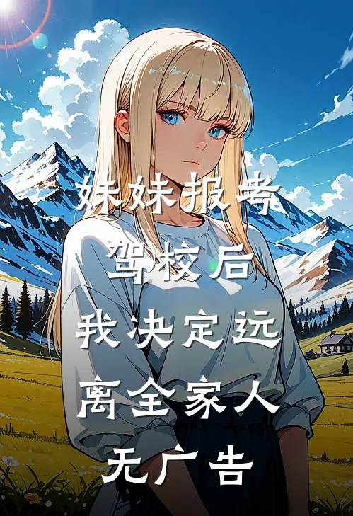 妹妹报考驾校后，我决定远离全家人无广告