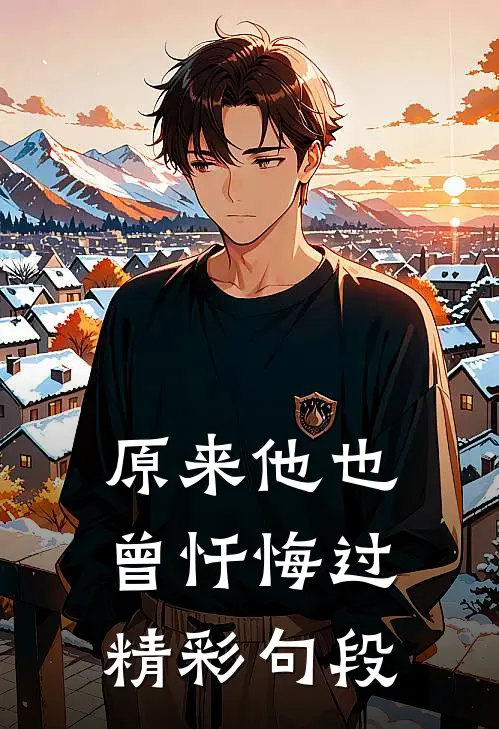 原来他也曾忏悔过精彩句段