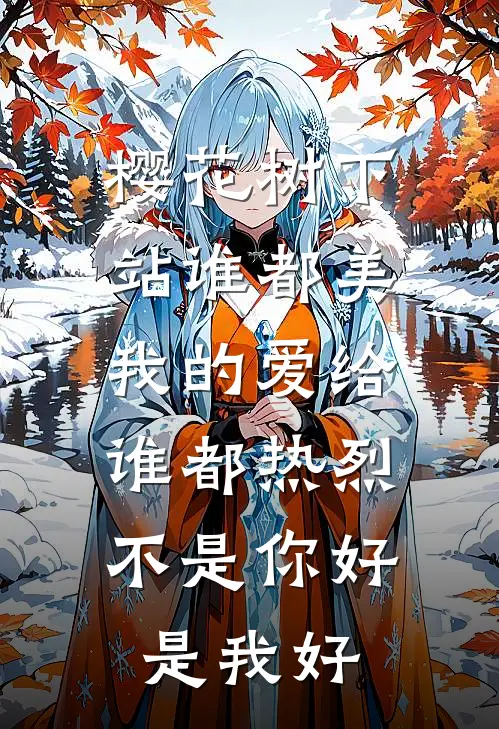 樱花树下站谁都美,我的爱给谁都热烈,不是你好,是我好