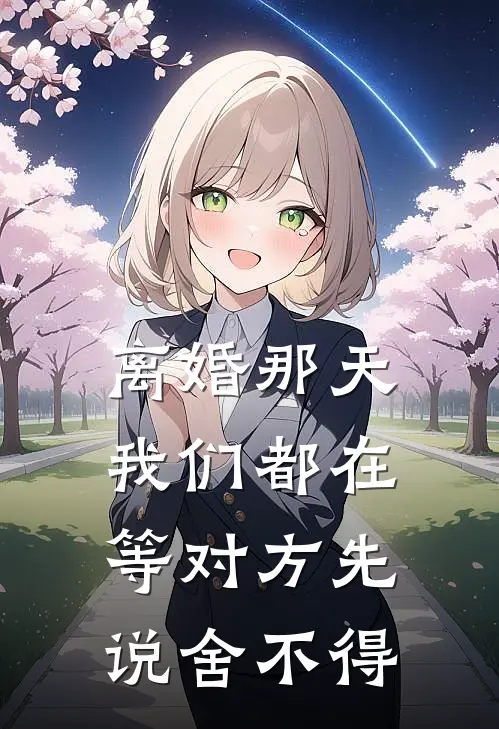 离婚那天，我们都在等对方先说舍不得