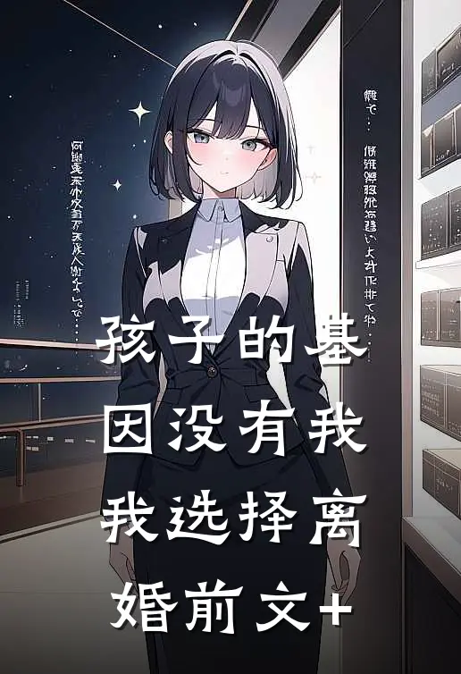 孩子的基因没有我，我选择离婚前文+