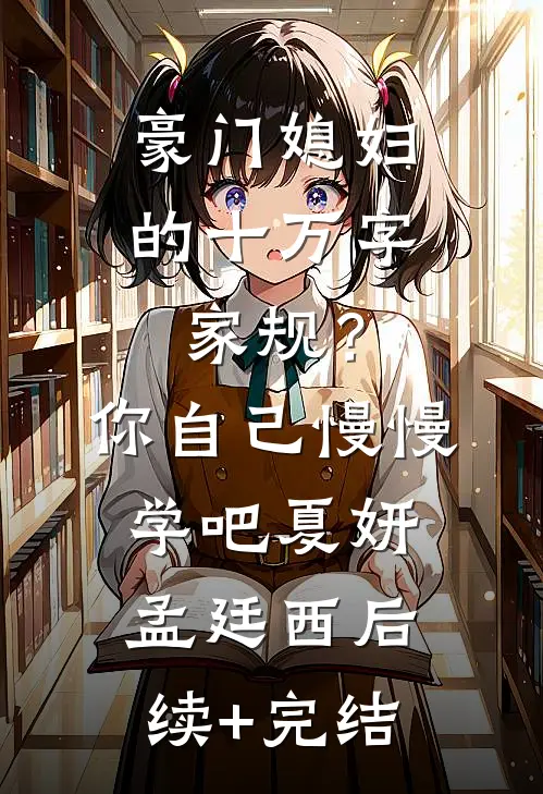 豪门媳妇的十万字家规？你自己慢慢学吧夏妍孟廷西后续+完结