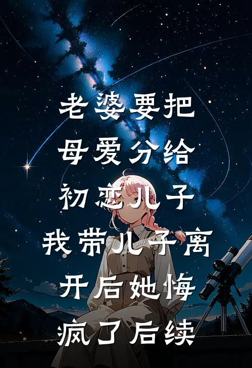 老婆要把母爱分给初恋儿子，我带儿子离开后她悔疯了后续