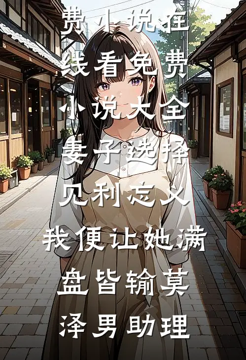 妻子选择见利忘义，我便让她满盘皆输(莫泽男助理)免费小说在线看_免费小说大全妻子选择见利忘义，我便让她满盘皆输莫泽男助理