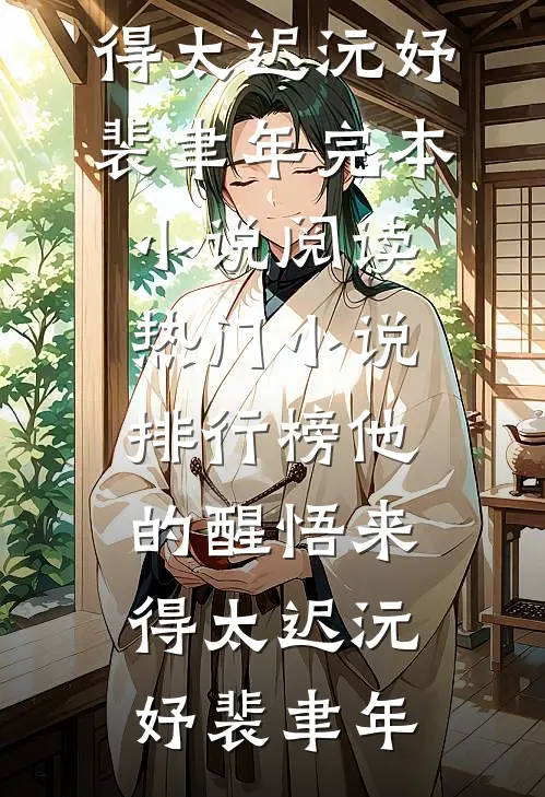 他的醒悟来得太迟(沅妤裴聿年)完本小说阅读_热门小说排行榜他的醒悟来得太迟(沅妤裴聿年)