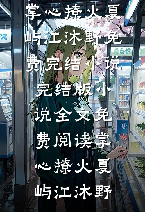 掌心撩火夏屿江沐野免费完结小说_完结版小说全文免费阅读掌心撩火夏屿江沐野