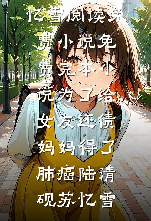 为了给女友还债，妈妈得了肺癌陆清砚苏忆雪阅读免费小说_免费完本小说为了给女友还债，妈妈得了肺癌(陆清砚苏忆雪)