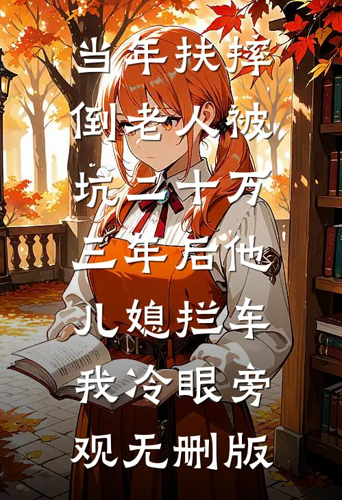 当年扶摔倒老人被坑二十万，三年后他儿媳拦车我冷眼旁观无删版