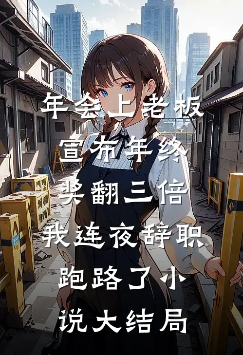 年会上老板宣布年终奖翻三倍，我连夜辞职跑路了小说大结局