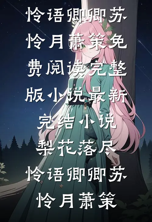 梨花落尽，怜语卿卿苏怜月萧策免费阅读完整版小说_最新完结小说梨花落尽，怜语卿卿(苏怜月萧策)