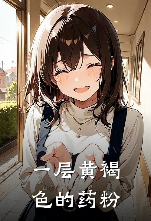 一层黄褐色的药粉