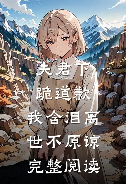 夫君下跪道歉,我含泪离世不原谅完整阅读全文